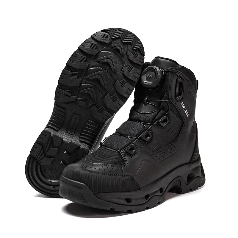 Hengittävä sandwich-vuori poliisisaappaat