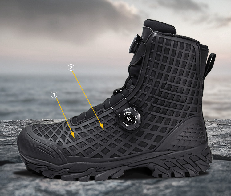 3d Injection Kpu With Breathable Mesh Surface