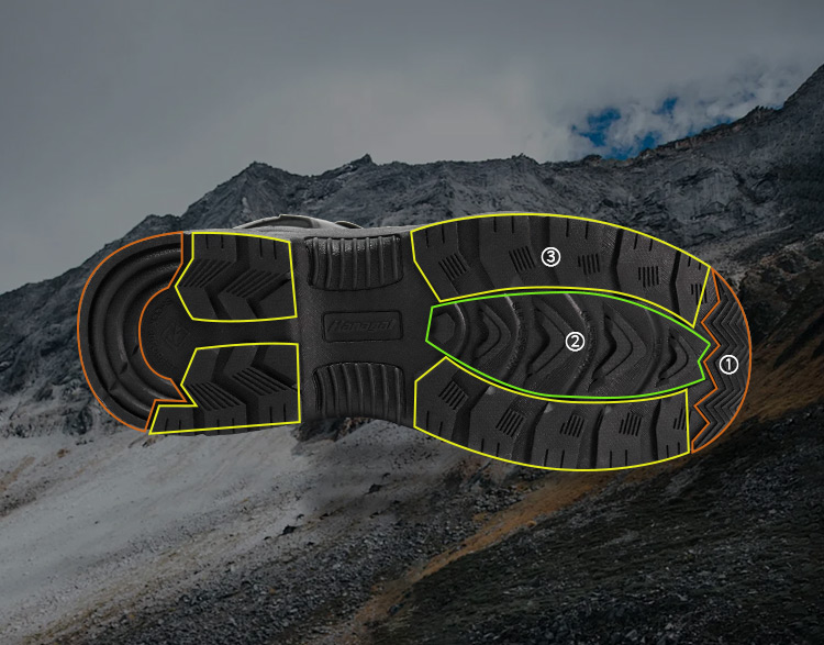 Hybrid Traction Outsole